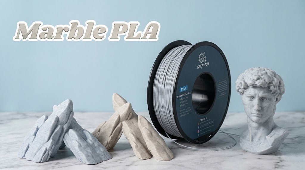 Marble PLA: Explore the Combination of Marble And 3D Printing - GEEETECH
