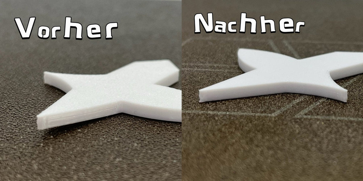 3D Druck warping