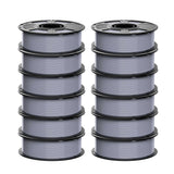 GEEETECH ABS+ 3D Printer Filament 1.75mm, 1kg Spool, 12 Rolls Bundle