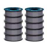 GEEETECH ABS+ 3D tiske Filament 1,75 mm, 1 kg cívka, 10 cívky Balíček