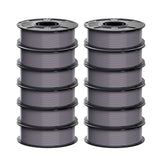 GEEETECH ABS+ 3D Printer Filament 1.75mm, 1kg Spool, 12 Rolls Bundle