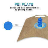 M1 Spring Steel PEI Build Plate, 12*11*0.1cm