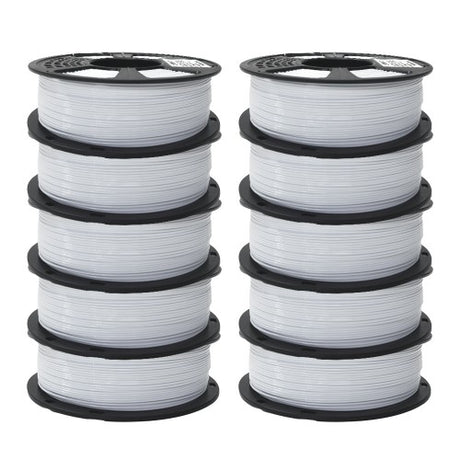 GEEETECH PETG 3D Printer Filament 1.75mm, 1kg Spool, 10 Rolls Bundle