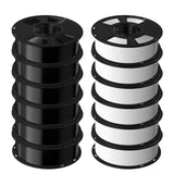 GEEETECH PETG 3D Printer Filament 1.75mm, 1kg Spool,12 Rolls Bundle