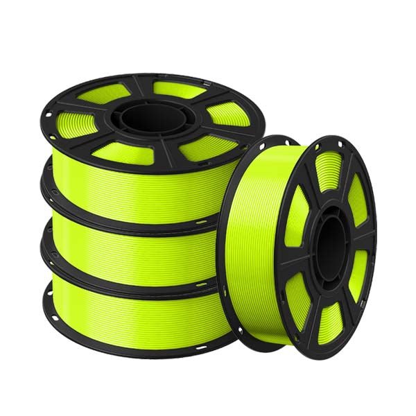 GEEETECH PETG 3D Drucker Filament 1,75 mm, 1 kg Spule, 4 Rollen Bündel