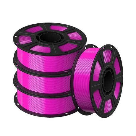 GEEETECH PETG 3D Printer Filament 1.75mm, 1kg Spool,4 Rolls Bundle