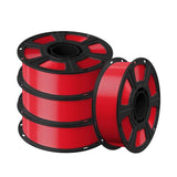 GEEETECH PETG 3D Drucker Filament 1,75 mm, 1 kg Spule, 4 Rollen Bündel
