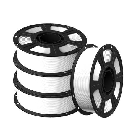 GEEETECH PETG 3D Printer Filament 1.75mm, 1kg Spool,4 Rolls Bundle