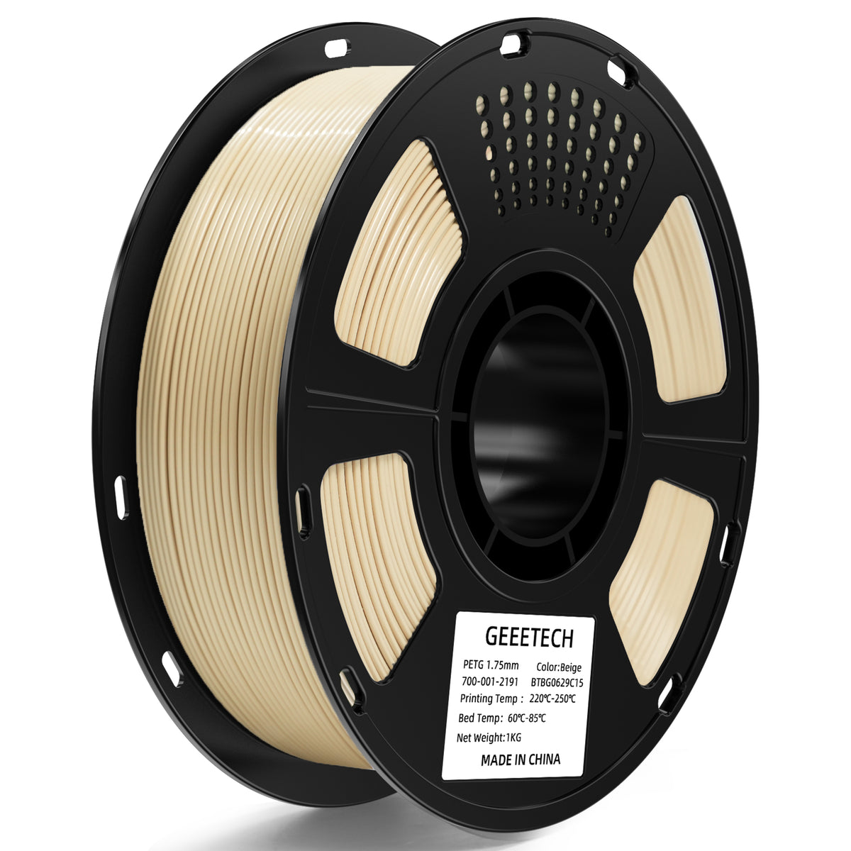 GEEETECH PETG 3D-Drucker-Filament 1,75 mm, 1 kg Spule