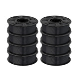 GEEETECH Silk PLA 3D Printer Filament 1.75mm, 1kg Spool, 8 Rolls Bundle