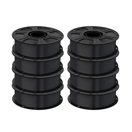 GEEETECH Silk PLA 3D Printer Filament 1.75mm, 1kg Spool, 8 Rolls Bundle