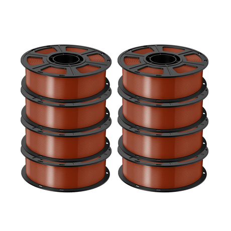 GEEETECH Silk PLA 3D Printer Filament 1.75mm, 1kg Spool, 8 Rolls Bundle