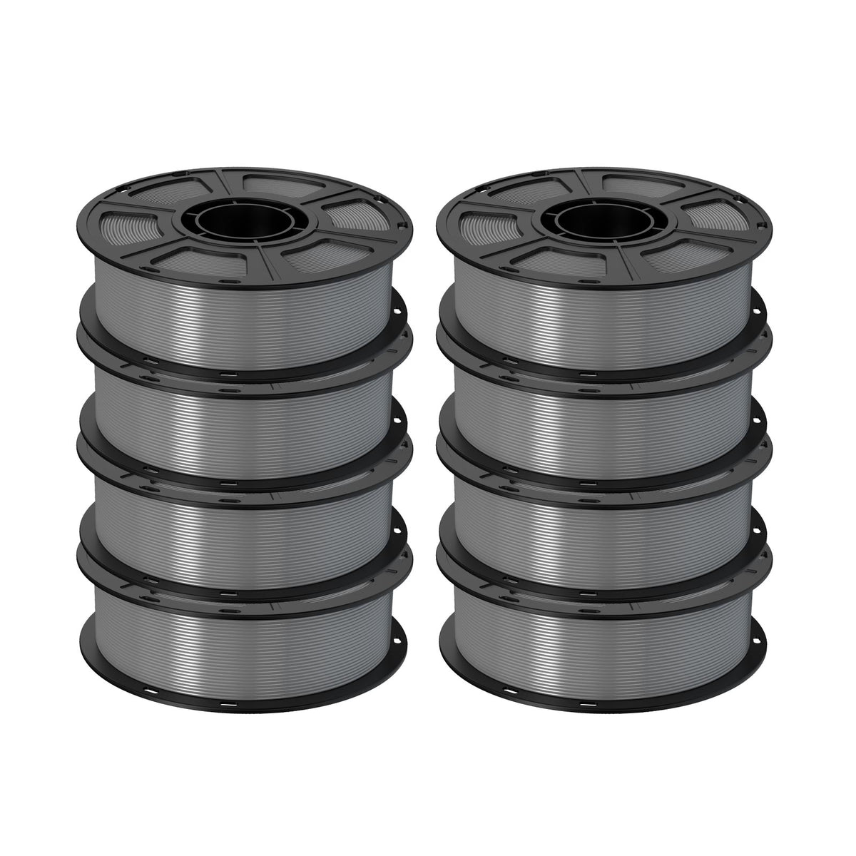 GEEETECH Silk PLA 3D Printer Filament 1.75mm, 1kg Spool, 8 Rolls Bundle