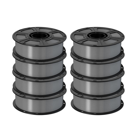 GEEETECH Silk PLA 3D Printer Filament 1.75mm, 1kg Spool, 8 Rolls Bundle