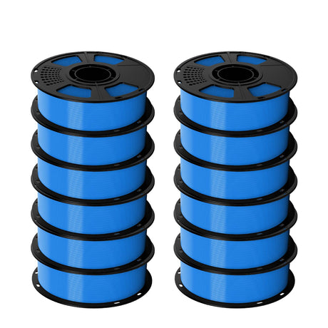 GEEETECH PLA 3D Printer Filament 1.75mm, 1kg Spool, 12 Rolls Bundle