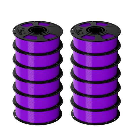 GEEETECH PLA 3D Printer Filament 1.75mm, 1kg Spool, 12 Rolls Bundle