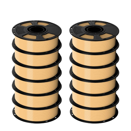 GEEETECH PLA 3D Printer Filament 1.75mm, 1kg Spool, 12 Rolls Bundle