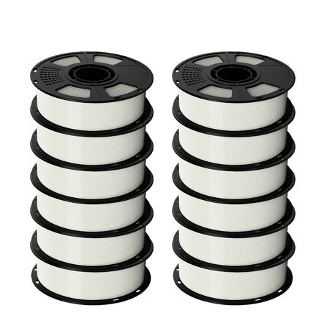 GEEETECH PLA 3D Printer Filament 1.75mm, 1kg Spool, 12 Rolls Bundle