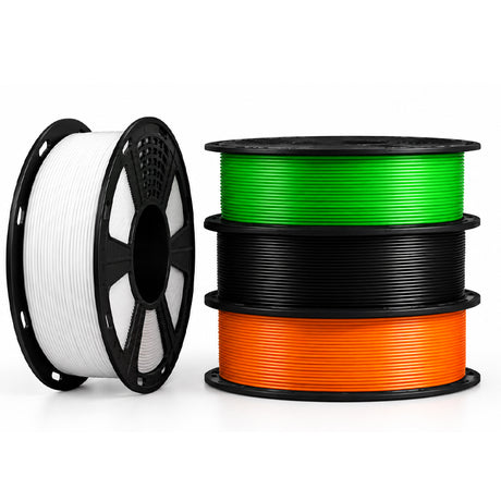 GEEETECH PLA 3D Drucker Filament 1.75mm, 1kg Spule, 4 Rollen Bündel