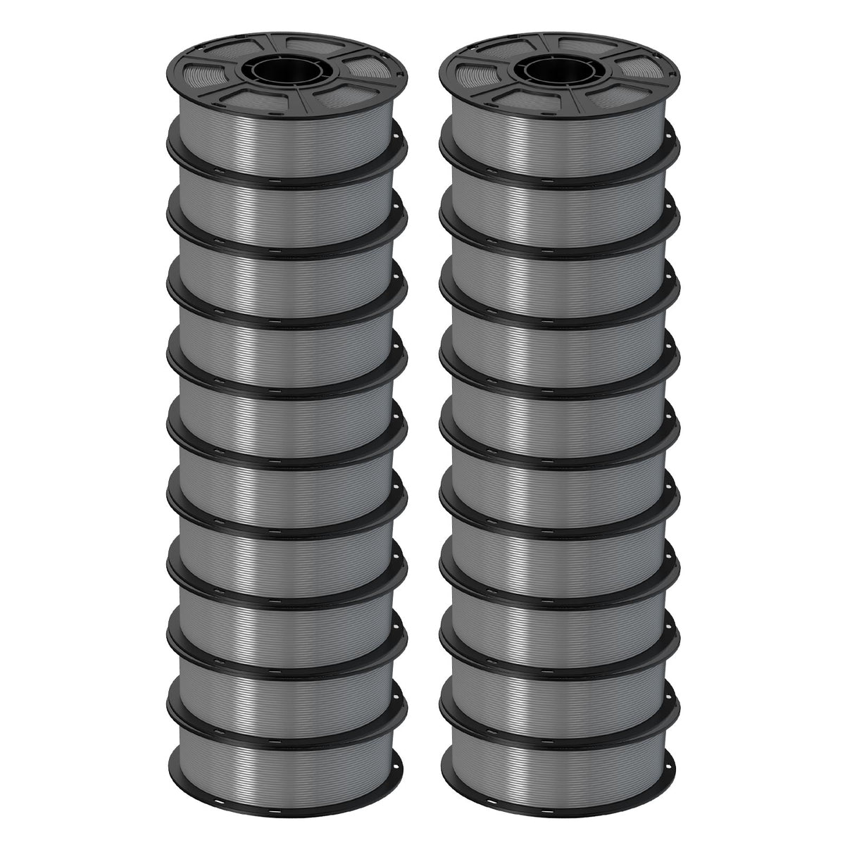 GEEETECH Silk PLA 3D Printer Filament 1.75mm, 1kg Spool, 20 Rolls Bundle