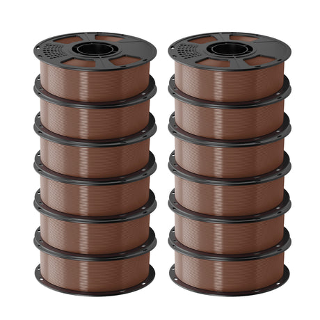 GEEETECH TPU 3D Printer Filament 1.75mm, 1kg Spool, 12 Rolls Bundle