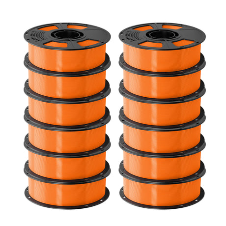 GEEETECH TPU 3D Printer Filament 1.75mm, 1kg Spool, 12 Rolls Bundle