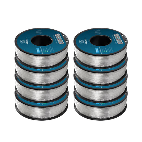 GEEETECH TPU 3D Printer Filament 1.75mm, 1kg Spool, 8 Rolls Bundle