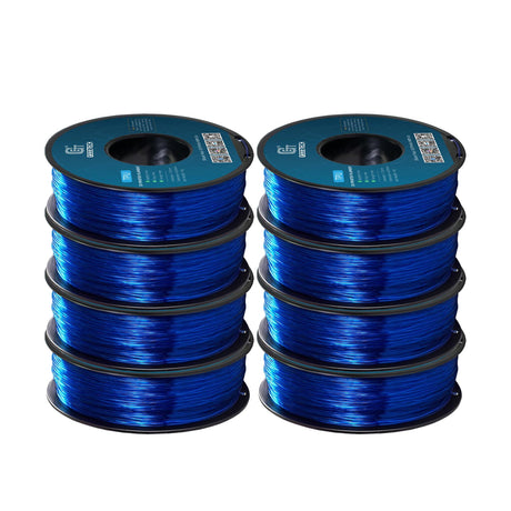 GEEETECH TPU 3D Printer Filament 1.75mm, 1kg Spool, 8 Rolls Bundle