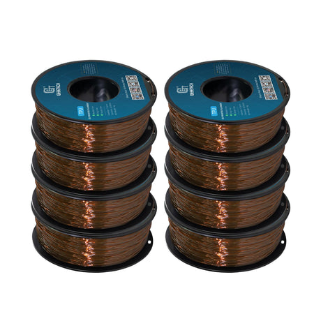 GEEETECH TPU 3D Printer Filament 1.75mm, 1kg Spool, 8 Rolls Bundle