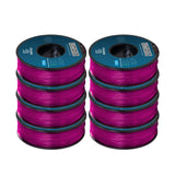 GEEETECH TPU 3D Printer Filament 1.75mm, 1kg Spool, 8 Rolls Bundle