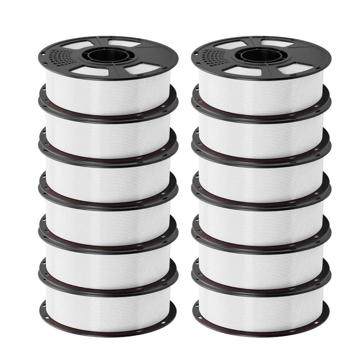 GEEETECH TPU 3D Printer Filament 1.75mm, 1kg Spool, 12 Rolls Bundle
