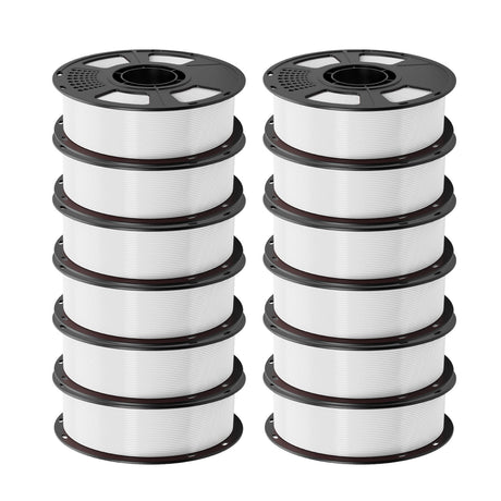 GEEETECH TPU 3D Printer Filament 1.75mm, 1kg Spool, 12 Rolls Bundle