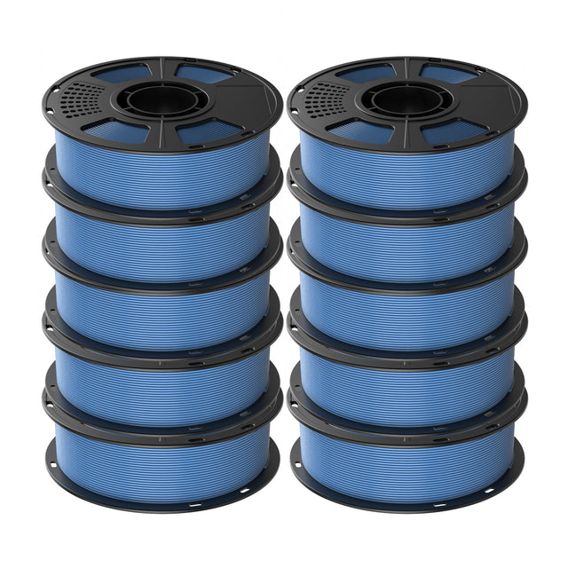 GEEETECH Matte PLA 3D Printer Filament 1.75mm, 1kg Spool, 10 Rolls Bundle