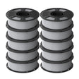 GEEETECH Matte PLA 3D Printer Filament 1.75mm, 1kg Spool, 10 Rolls Bundle