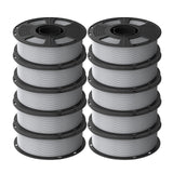 GEEETECH Matte PLA 3D Printer Filament 1.75mm, 1kg Spool, 10 Rolls Bundle