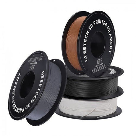 GEEETECH Matte PLA 3D Printer Filament 1.75mm, 1kg Spool, 4 Rolls Bundle