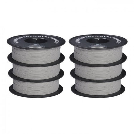 GEEETECH Matte PLA 3D Printer Filament 1.75mm, 1kg Spool, 6 Rolls Bundle