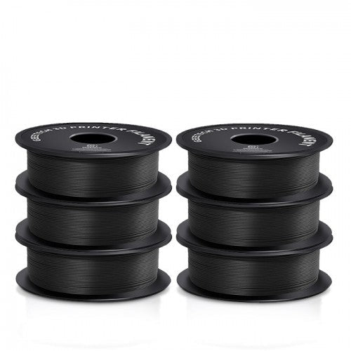 GEEETECH Matte PLA 3D Printer Filament 1.75mm, 1kg Spool, 6 Rolls Bundle
