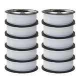 GEEETECH PETG 3D Printer Filament 1.75mm, 1kg Spool, 10 Rolls Bundle
