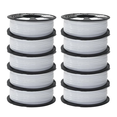 GEEETECH PETG 3D Printer Filament 1.75mm, 1kg Spool, 10 Rolls Bundle