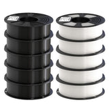 GEEETECH PETG 3D Printer Filament 1.75mm, 1kg Spool, 10 Rolls Bundle