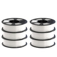 GEEETECH PETG 3D Printer Filament 1.75mm, 1kg Spool,6 Rolls Bundle