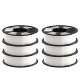GEEETECH PETG 3D Printer Filament 1.75mm, 1kg Spool,6 Rolls Bundle