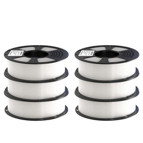 GEEETECH PETG 3D Printer Filament 1.75mm, 1kg Spool,6 Rolls Bundle