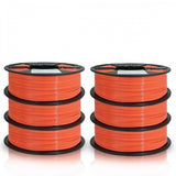 GEEETECH PETG 3D Printer Filament 1.75mm, 1kg Spool,6 Rolls Bundle