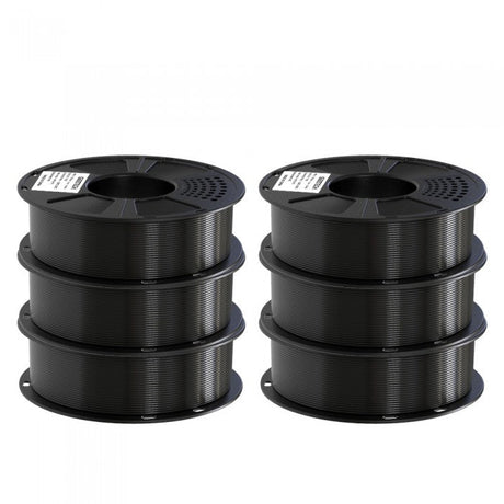 GEEETECH PETG 3D Printer Filament 1.75mm, 1kg Spool,6 Rolls Bundle