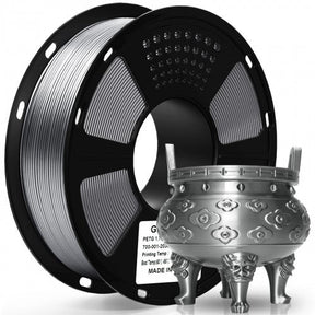 GEEETECH silver metal PETG Filament