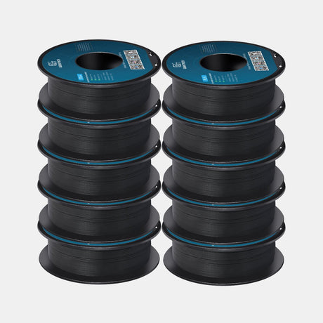 GEEETECH PLA 3D Printer Filament 1.75mm, 1kg Spool, 10 Rolls Bundle