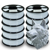 GEEETECH PLA 3D Printer Filament 1.75mm, 1kg Spool, 10 Rolls Bundle