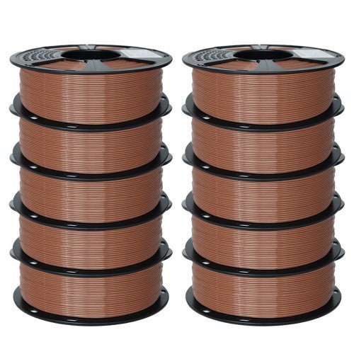 GEEETECH PLA 3D Printer Filament 1.75mm, 1kg Spool, 10 Rolls Bundle